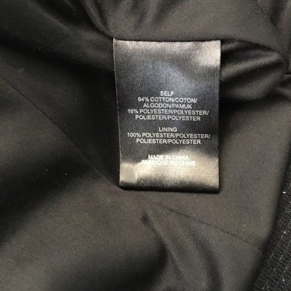 TIBI Birdeye Knit Dress Fit & Flare Black/White 2 - Picture 2 of 11